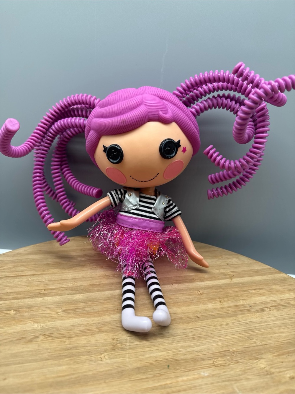 Lalaloopsy Peanut Big Top Silly Hair Doll with dress Full Size
